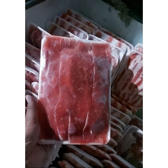 Daging slice shortplate non lemak 500gr