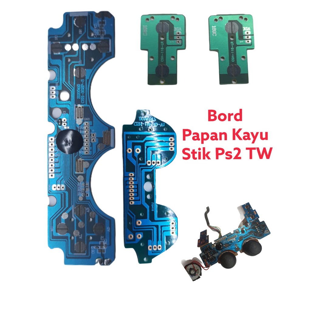 BORD PAPAN KAYU STIK PS2 TW - PAPAN PCB STIK PS2 TW