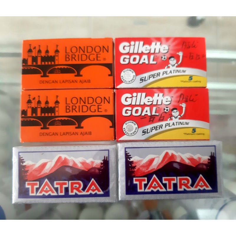 Silet Tatra, London Bridge, Gillette Goal Asli