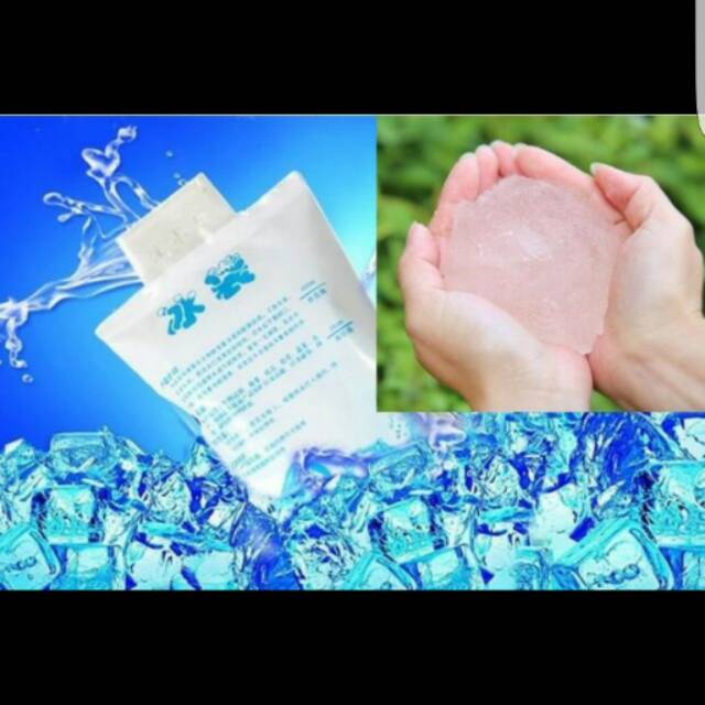 ICE JELLY GEL BAG ( untuk membantu mempertahankan suhu di cooler bag) ok  good quality