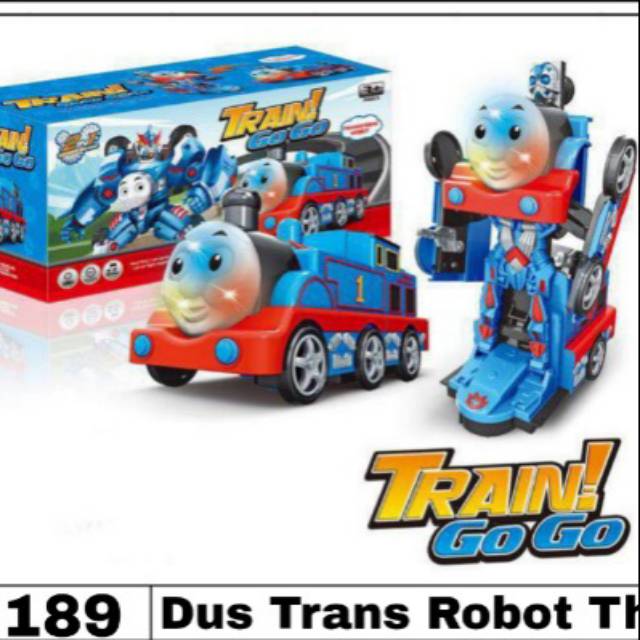 Mainan kereta train Thomas jadi robot