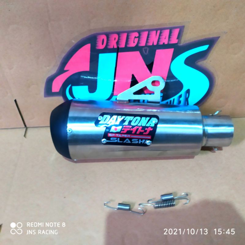 SILINCER KNALPOT DAYTONA SONIC VIXION R R15 V3 CBR150R FACLIFT CB150R NEW SATRIA FU GSX R150 MX KING