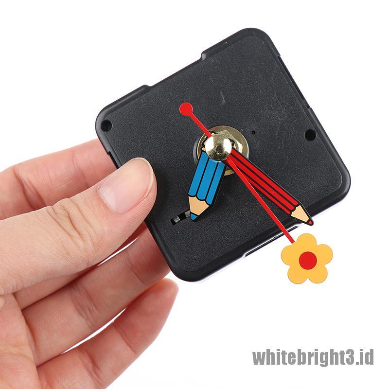 ❤WHITE3❤ Hanging DIY Quartz Watch Wall Clock Movement Quartz repair Clock Mechanism Parts
