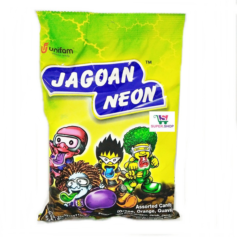 Jagoan Neon Permen Jadul (isi 50 pcs)