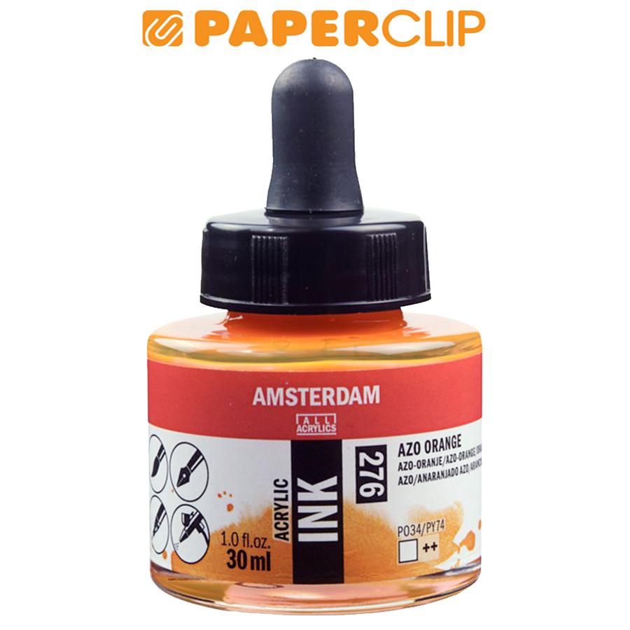 

CAT ACRYLIC AMSTERDAM 17202760AAC INK 30ML AZO ORANGE