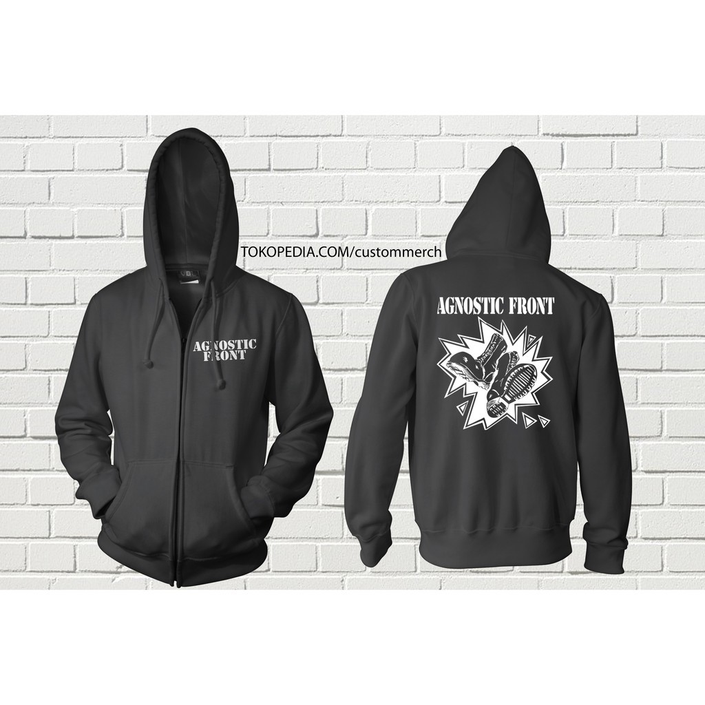 agnostic front hoodie