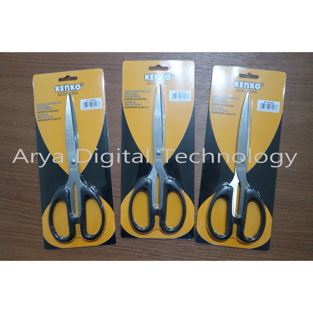 

Gunting Besar SC 848N Kenko Scissor Alat Pemotong Murah Bagus Premium