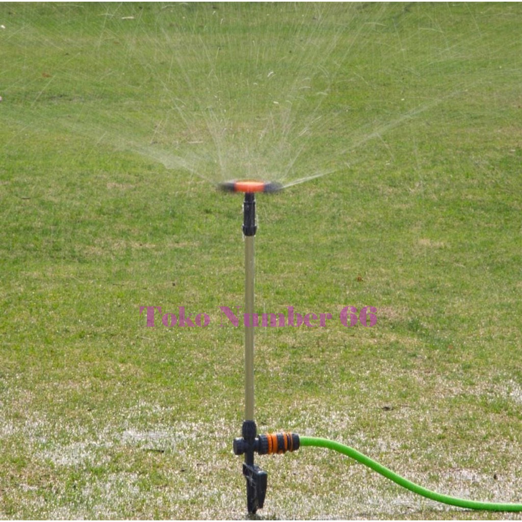 SPRINKLER SEMPROTAN KINCIR AIR 3 ARAH 360 DERAJAT PERALATAN PERKEBUNAN PENYIRAM TANAMAN &amp; RUMPUT