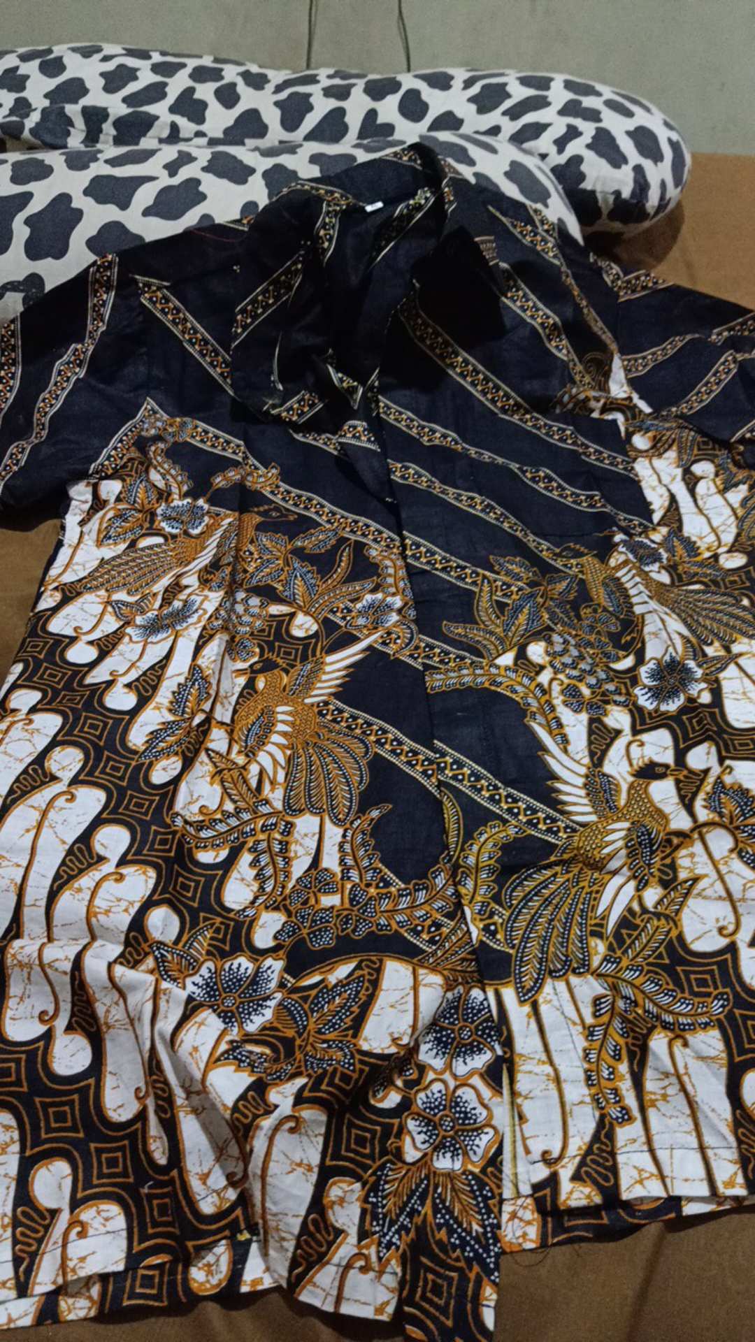 Hem Batik Couple/gamis Coupel Pesta