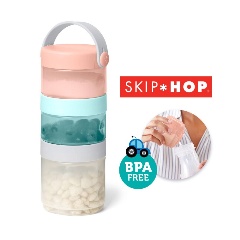 Skip Hop Formula to Food Containers Tempat Susu Formula / Snack 3 Susun