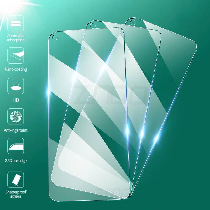 Tempered Glass Pelindung Layar OPPO A12 A12E Reno 5 5F A5 A9 A92 3 A54 A37 A77 A83 F5 F9 F11 Pro F7 A15 A53 Reno 2 2F A73 A74 6Z 7Pro 4G 5G 7Z