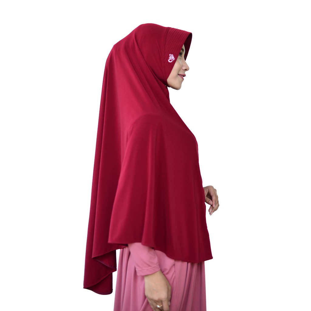 Jilbab Instan Soft Pad Antem Nafisa ADIBA - Hijab Jumbo Bergo Soft Antem Premium Syari