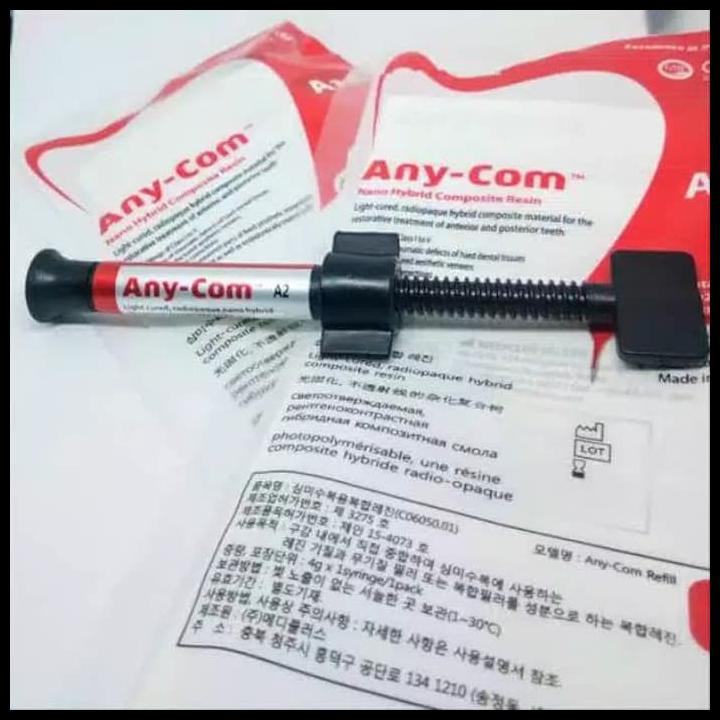 Jual TERBARU KOMPOSIT PACKABLE / RESIN COMPOSITE / BAHAN TAMBAL GIGI A1