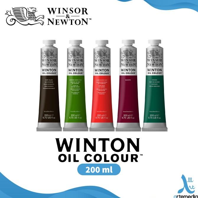 

Cat Minyak Winsor & Newton Winton 200ml Oil Color Paint - 01/03 ---READY---