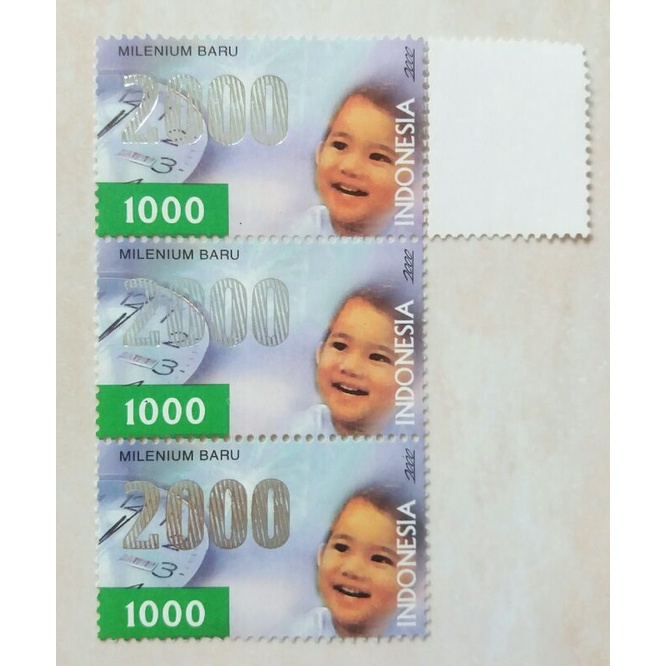 

Perangko Menyambut Millenium Baru Tahun 2000 Mint (Belum Terpakai) Blok 3