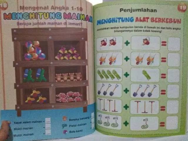 BUKU MATEMATIKA CERIA UNTUK TK &amp; PAUD