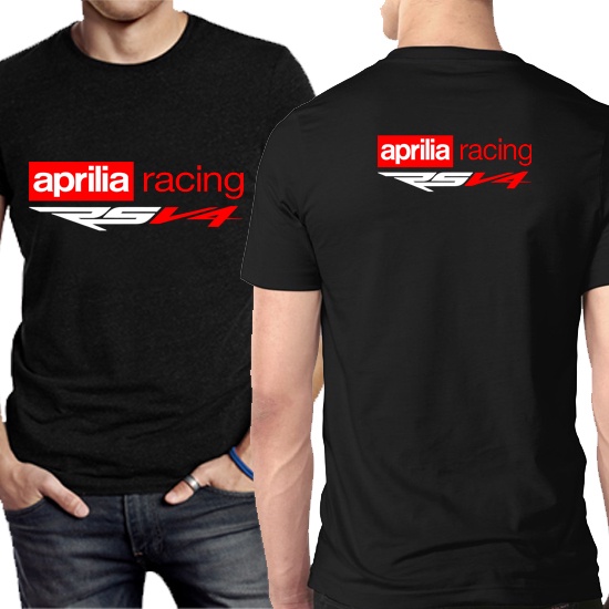 Kaos 2 Sisi Tshirt Aprilia Racing