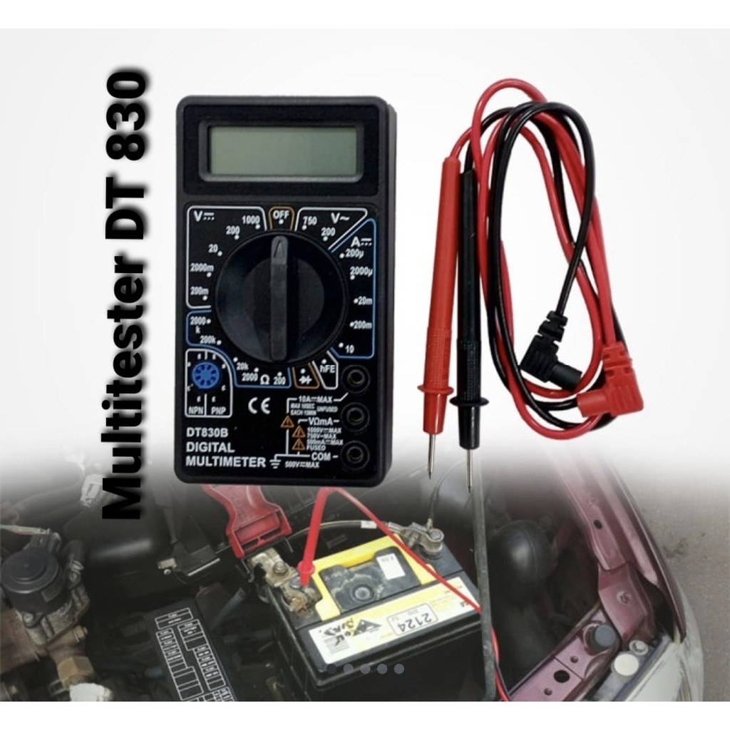 Multitester DigitalMulti tester digital DT830B NANKAI skls Masda