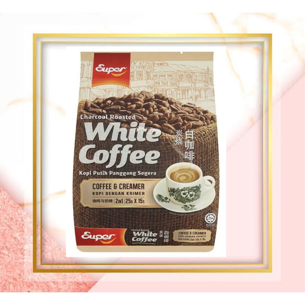 

SUPER WHITE COFFEE COFFEE & CREAMER