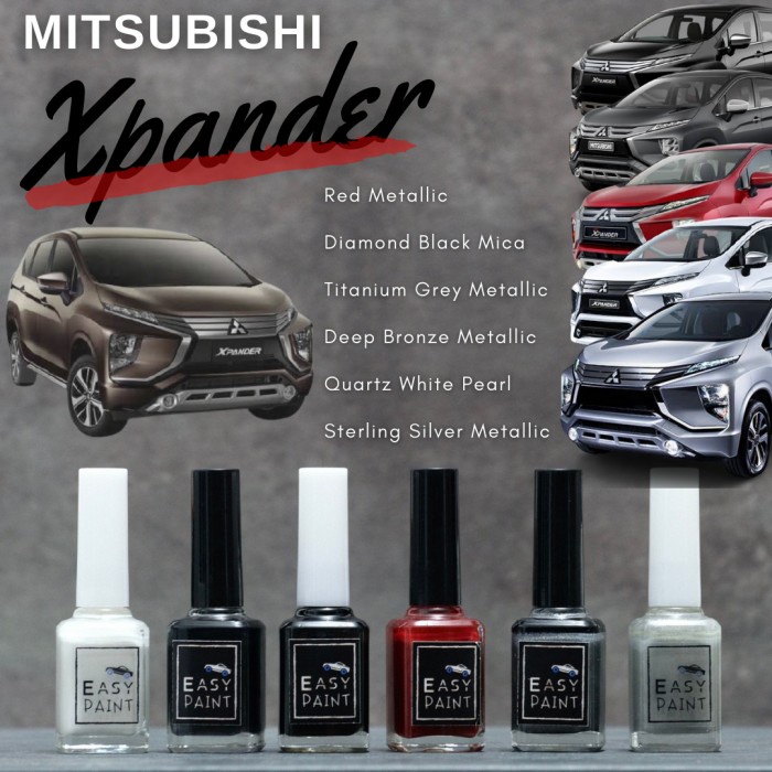 Cat Oles Mobil Penghilang Baret - Mitsubishi Xpander - Sterling Silver