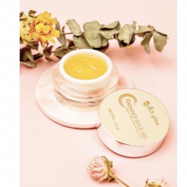 RADIANCE GOLD GEL MS GLOW / MS GLOW RADIANCE GOLD MS GLOW BPOM