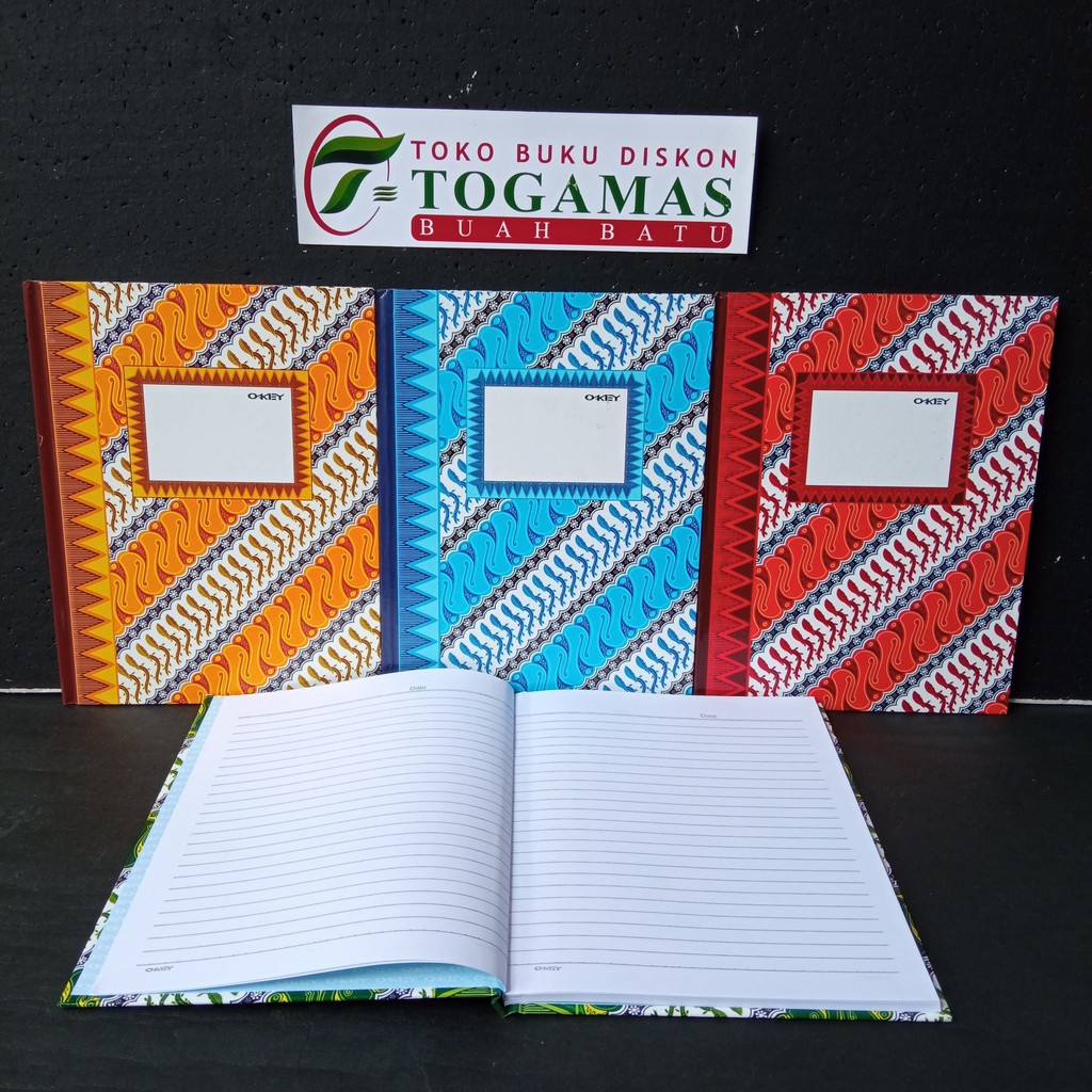 

BUKU HARDCOVER (HC) / BUKU QUARTO / KWARTO 50 / 100 / 200 LEMBAR OKEY