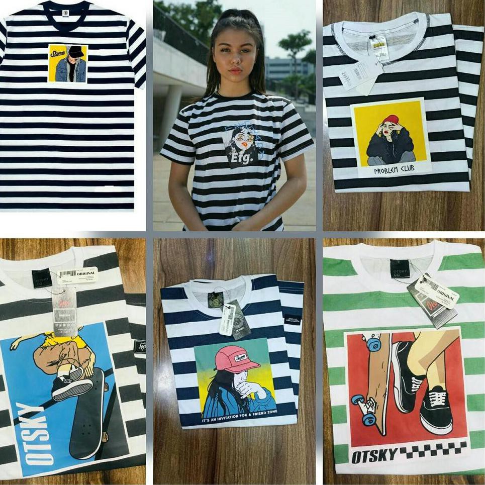 Ori Bayar Di Tempat Kaos  Otsky  Kaos Distro Otsky  Kaos  