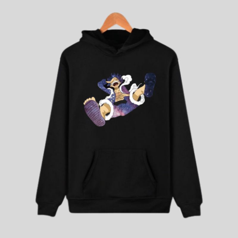 Jaket Hoodie Sweater Anak Laki Laki Anime onepiece Gear 5 Umur 2-12 Tahun