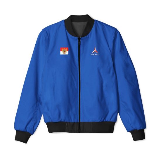 JUAL Jaket Bomber Partai DEMOKRAT / Jaket Demokrat / Partai Demokrat