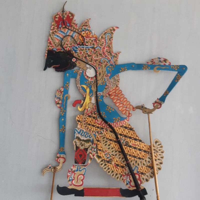 

wayang kulit asli dewa indra