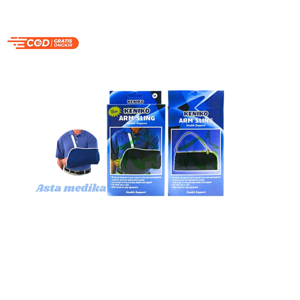 Arm Sling Comfort S, M, L, XL Onemed - Penyangga Lengan Patah Tulang - Gendonga Tangan Patah Onemed