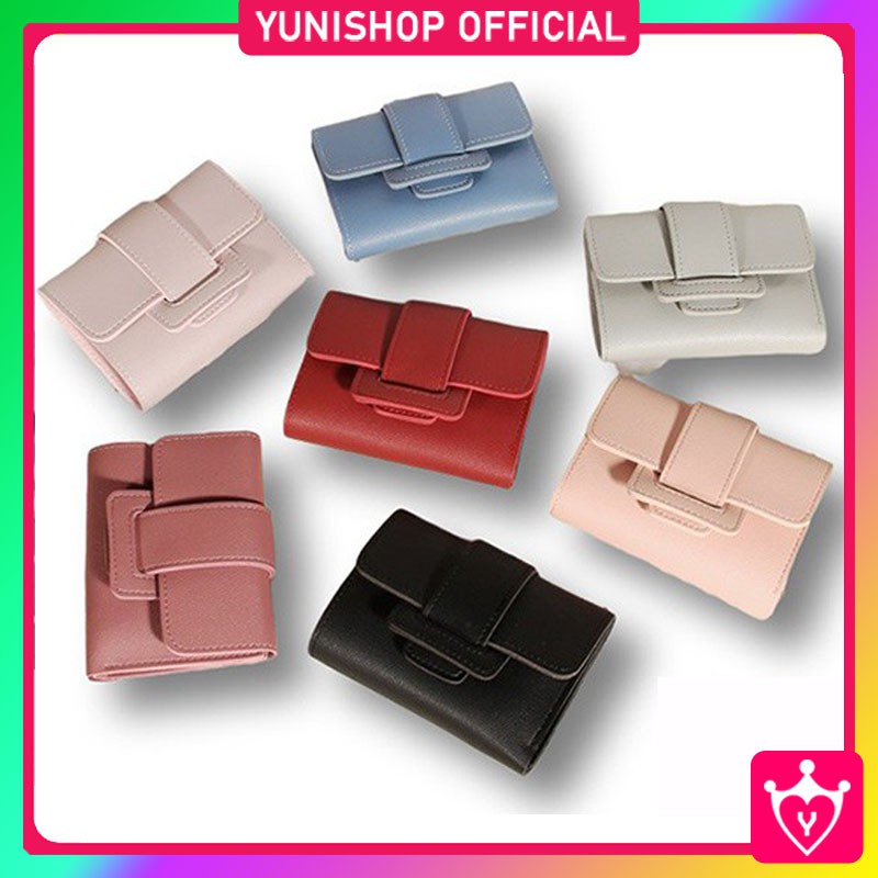 Dompet Wanita Impor Korea Murah Lipat Kecil Lucu Cantik /  Dompet Lipat Wanita / TV-60