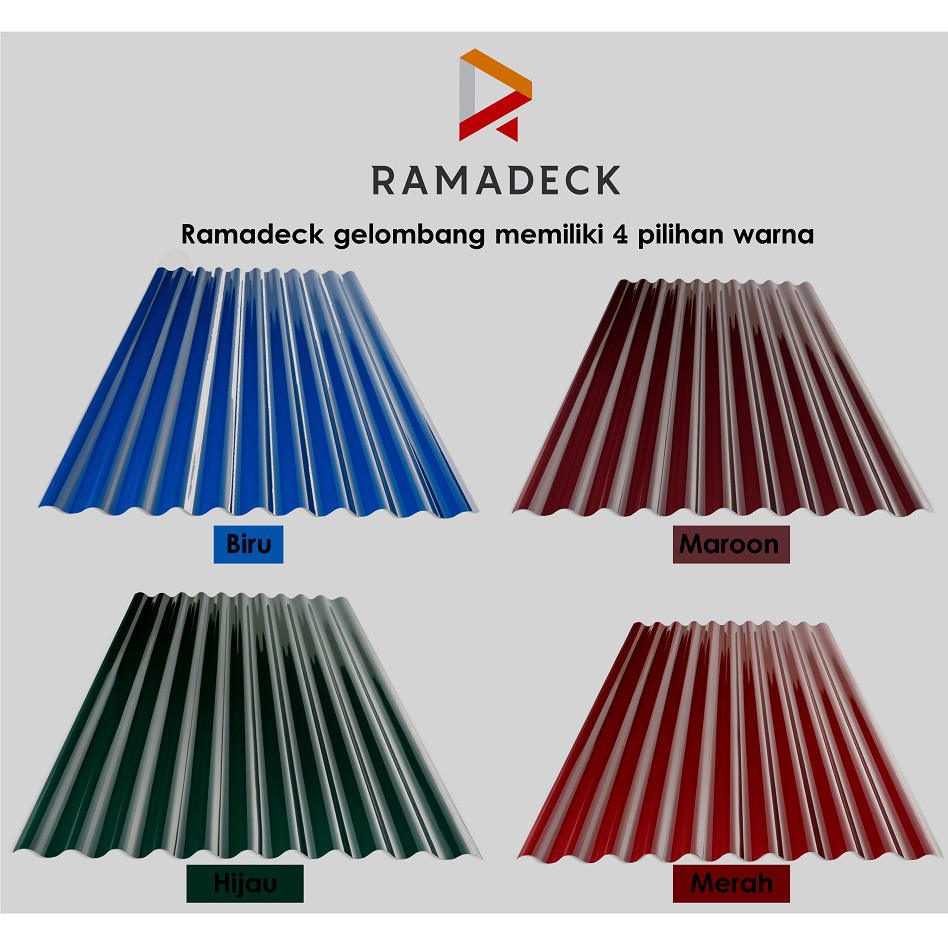 Atap Rumah Ramadeck Gelombang Shopee Indonesia
