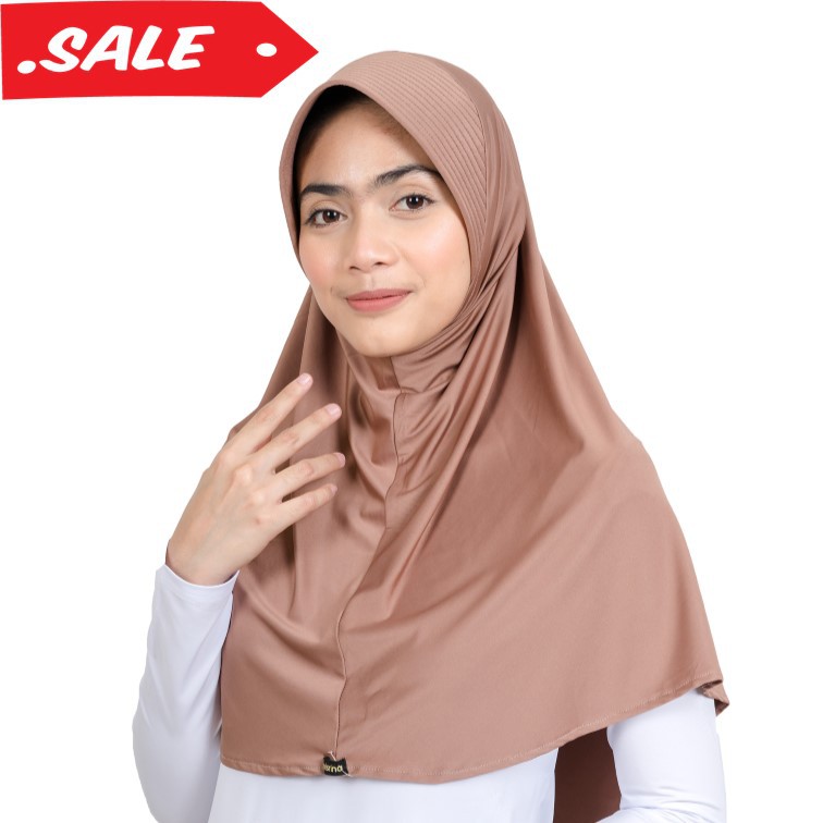 Nisrina Jilbab Instan Polos Citra Narurita