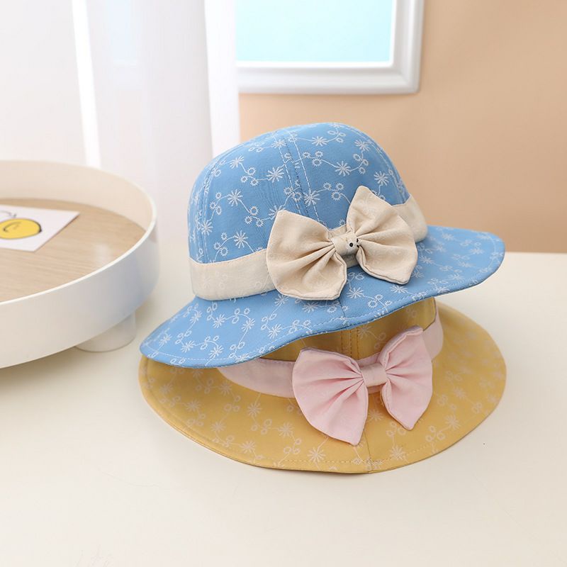 Jane Ribbon Hat / Topi anak Perempuan / Topi pantai Anak