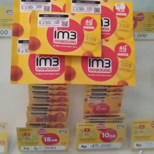 Sp Indosat unlimited 3gb