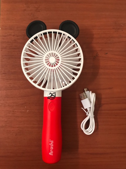 MINI FAN ARASHI MIKI KIPAS TANGAN MINI KIPAS ANGIN MINI DAN LED