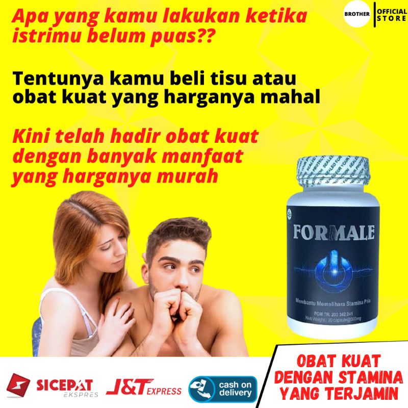 Obat kuat pria original formale (BPOM) vitamin obat kuat tahan lama tanpa efek samping garansi Origi