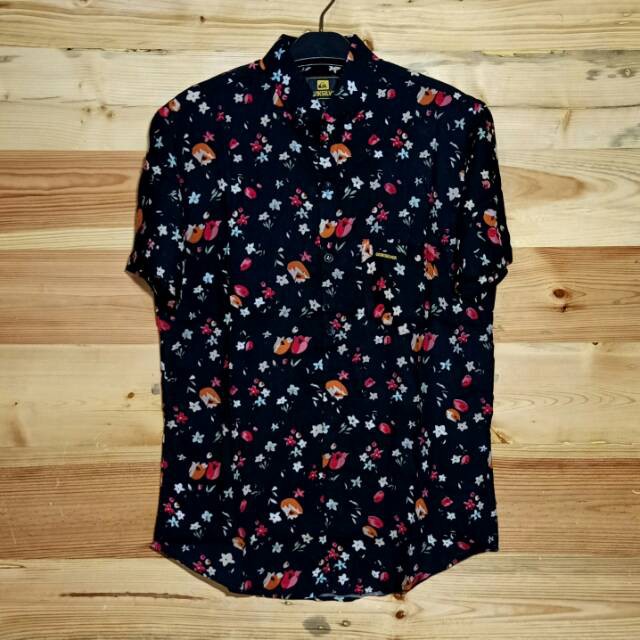 Kemeja Hawai Motif Kemeja Hawai Pria 080101