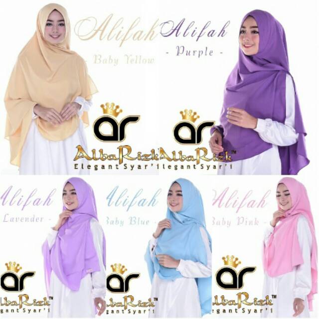 Khimar Antem | Khimar Syar'i | Hijab Branded | alifah albarizk