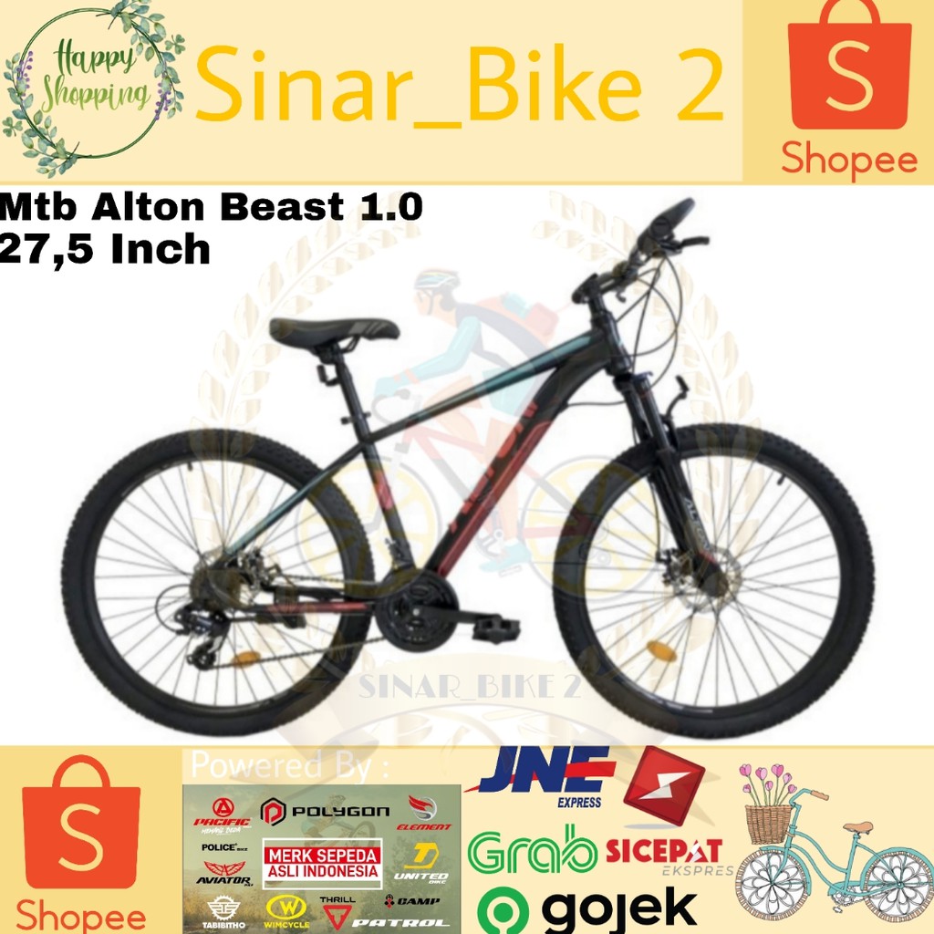 Sepeda Mtb Alton Beast 1.0 27,5Inch (Ekspedisi)