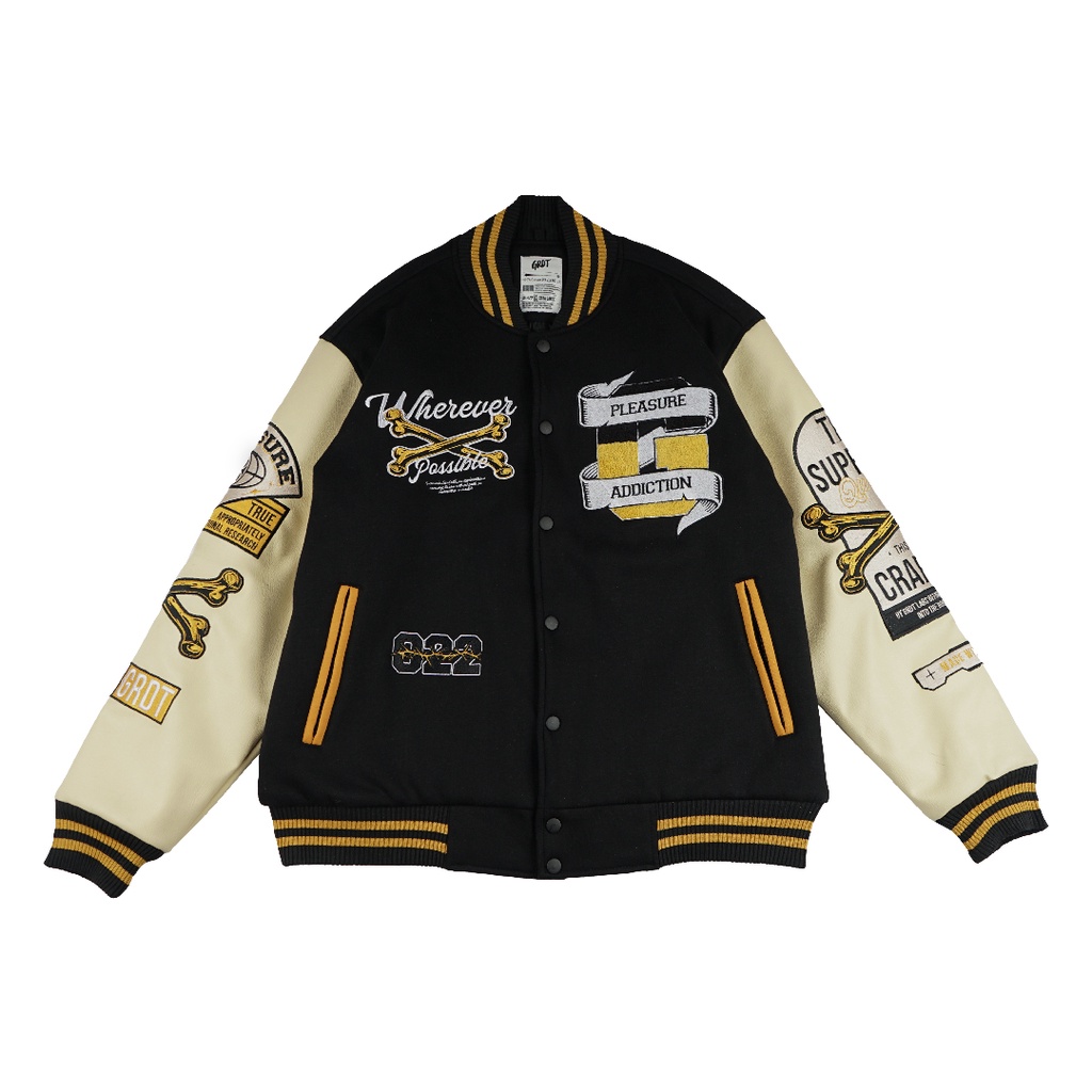 GRDT Pleasure Varsity Jacket