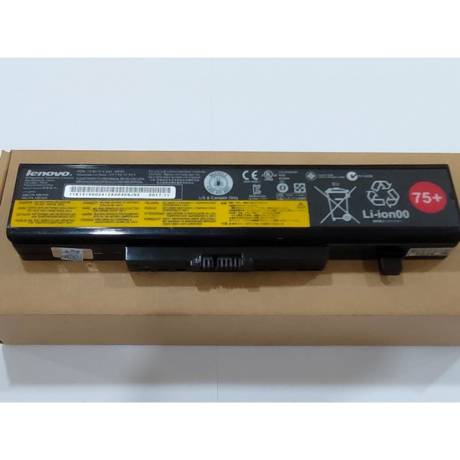 Baterai Lenovo B490 E430 E435 E530 E530C E531 E535 75+ Original