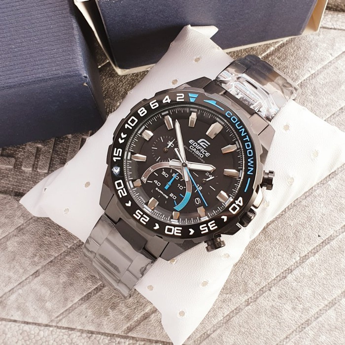 Jam Tangan Pria Casio Edifice Type EFS-S550 S.Steel Ori FULL SET