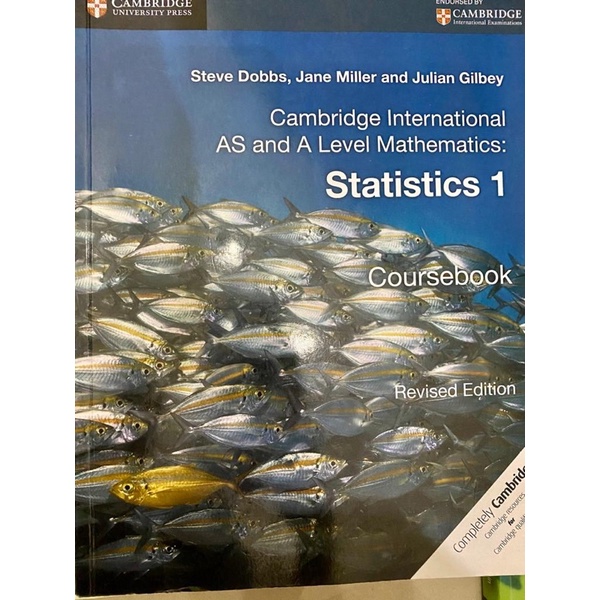 Cambridge A/AS level statistics/mathematics coursebook