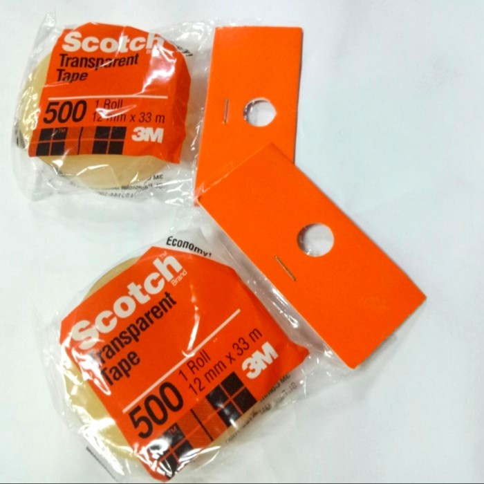 

Isolasi Bening SCOTCH / Transparent Tape 500 12 mm X 33 m
