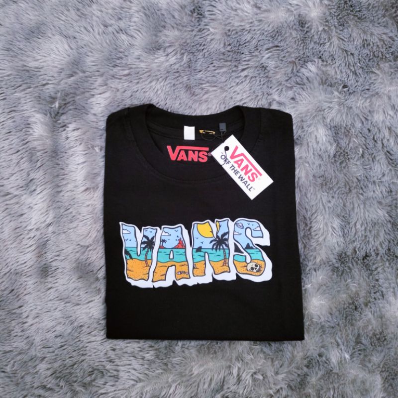 KAOS ANAK VANS OFF THE WALL PREMIUM HIGH QUALITY TSHIRT VANS ANAK HITAM