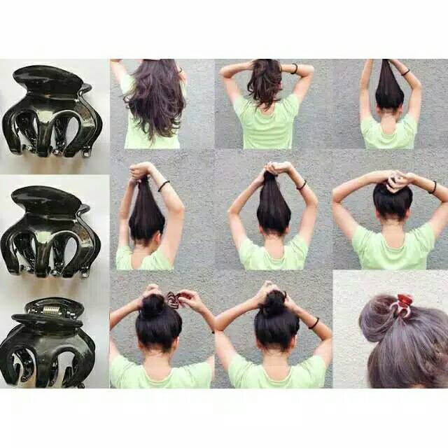 Jepitan rambut jedai jepit jedai Thailand jepit jedai besar original jepit jedai 5cm jepitan rambut