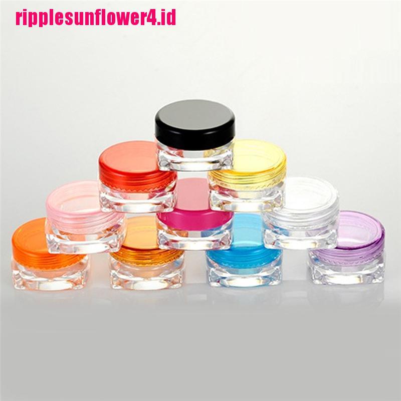 Pot Jar Kosong 3g 5g Untuk Eyeshadow Lip Balm Krim Wajah