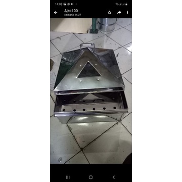 KUKUSAN KALAKAT KOTAK UKURAN 45 CM STAINLESS